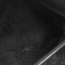 مملوكة مسبقًا حقيبة مايكل كورس أفا جلد رصاصي متوسطة بيد علوية