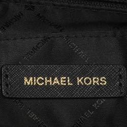 مملوكة مسبقًا Michael Kors Ciara Black Leather Satchel