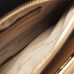 Pre Owned Michael Kors Mercer Small olive Green Leather Tote