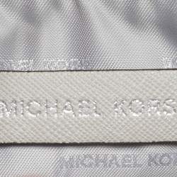 مملوكة مسبقًا Michael Kors Mercer Small Turquoise Leather Tote