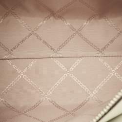 مملوكة مسبقًا Michael kors Ruthie White Signature Coated Canvas Satchel