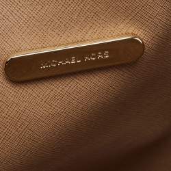 مملوكة مسبقًا حقيبة يد مايكل كورس ميرسر جلد أحمر