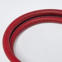 مملوكة مسبقًا حقيبة يد مايكل كورس ميرسر جلد أحمر