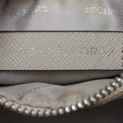 Pre Owned حقيبة مايكل كورس ميرسر يد صغيرة جلد فضي