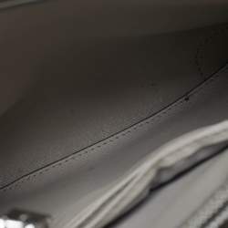 Pre Owned حقيبة مايكل كورس ميرسر يد صغيرة جلد فضي