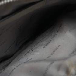 Pre Owned حقيبة مايكل كورس ميرسر يد صغيرة جلد فضي