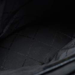 Pre Owned حقيبة ظهر مايكل كورس آبي متوسطة جلد أسود
