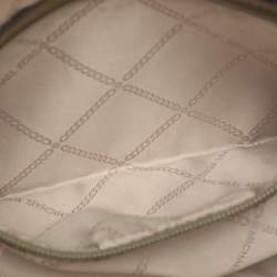 Pre Owned Michael Kors Camden Green Leather Shoulder Bag