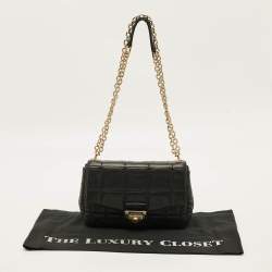 Pre Owned Michael Kors Soho Large Black Quilted Leather Shoulder Bag