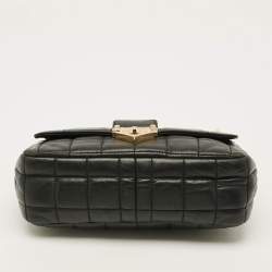 Pre Owned Michael Kors Soho Large Black Quilted Leather Shoulder Bag