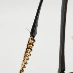 مملوكة مسبقًا Michael Kors Jet Set Chain Navy Blue Leather Bag