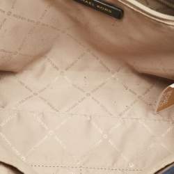 مملوكة مسبقًا Michael Kors Jet Set Chain Navy Blue Leather Bag