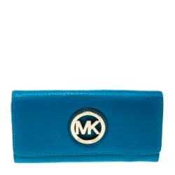 Michael kors fulton wallet clearance green