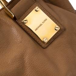 Pre Owned Michael Kors Brown Leather Satchel