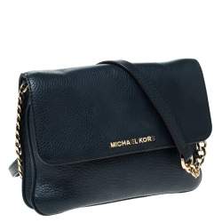 مملوكة مسبقًا حقيبة كروس مايكل كورس جلد زرقاء