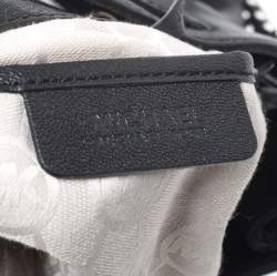 Pre Owned MICHAEL Michael Kors Black Leather Hamilton Tote