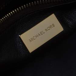 Michael Kors Red Croc Embossed Leather Gia Satchel