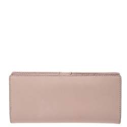 مملوكة مسبقًا Michael Kors Pink Leather Card Case Wallet