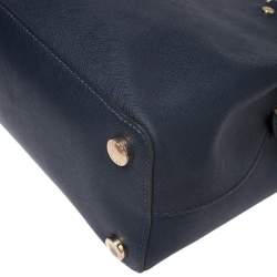 Pre Owned حقيبة مايكل مايكل كورس سافانا XL جلد زرقاء