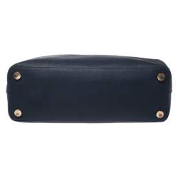 Pre Owned حقيبة مايكل مايكل كورس سافانا XL جلد زرقاء