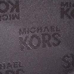 Michael Kors Black Leather Flap Continental Wallet