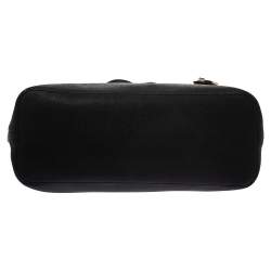 Pre Owned حقيبة مايكل كورس جيت سيت جلد أسود كبيرة