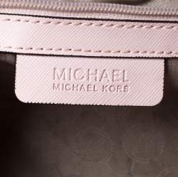 Pre Owned حقيبة مايكل مايكل كورس سلما متوسطة جلد وردية بلوسوم