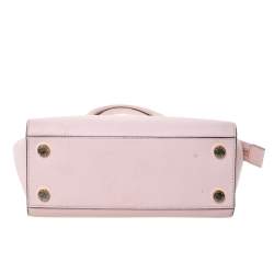 Pre Owned حقيبة مايكل مايكل كورس سلما متوسطة جلد وردية بلوسوم