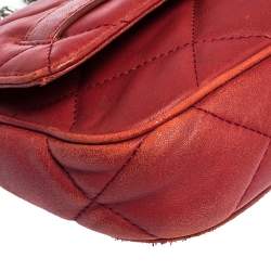 Pre Owned حقيبة كتف مايكل مايكل كورس جلد أحمر