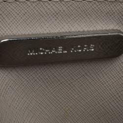 Pre Owned حقيبة مايكل كورس ميني ميرسر جلد نقشة تمساح زرقاء