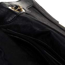 Pre Owned Michael Kors Black Leather Vivianne Shoulder Bag