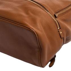 مملوكة مسبقًا حقيبة ظهر مايكل كورس ريزيب متوسطة جلد بنية