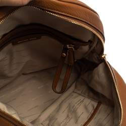 مملوكة مسبقًا حقيبة ظهر مايكل كورس ريزيب متوسطة جلد بنية