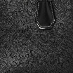 Pre Owned Michael Kors Black Perforated Leather Mercer Tote