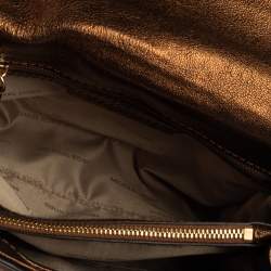 Pre Owned حقيبة كتف مايكل كورس وايتني جلد مبطنة وردية نود