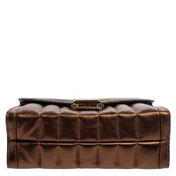 Pre Owned حقيبة كتف مايكل كورس وايتني جلد مبطنة وردية نود