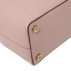 Pre Owned Michael Kors Blossom Leather Savannah Medium Satchel