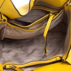 Pre Owned Michael Kors Mustard Leather Newbury Shoulder Bag