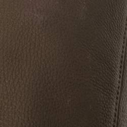 Michael Kors Dark Beige/Brown Soft Leather Skorpios Hobo