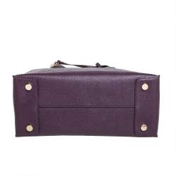 Pre Owned حقيبة يد مايكل كورس ميرسير جلد عنابية