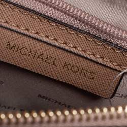 Pre Owned حقيبة يد مايكل كورس ميرسير جلد عنابية