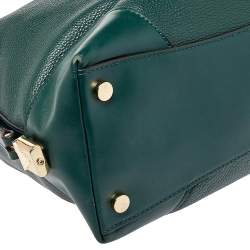 مملوكة مسبقًا Michael Kors Green Leather Large Crosby Hobo