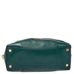 مملوكة مسبقًا Michael Kors Green Leather Large Crosby Hobo