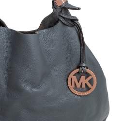 Michael Kors Grey Leather Tote