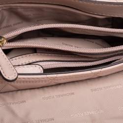 Pre Owned حقيبة كتف مايكل كورس سلوان صغيرة جلد مبطنة وردية