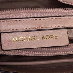 Pre Owned حقيبة كتف مايكل كورس سلوان صغيرة جلد مبطنة وردية