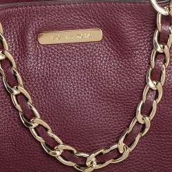 Pre Owned Michael Kors Merlot Leather Harper Tote