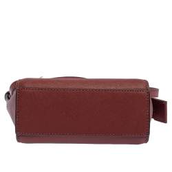 Pre Owned حقيبة كروس مايكل كورس "سلما" صغيرة جلد أحمر