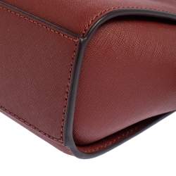 Pre Owned حقيبة كروس مايكل كورس "سلما" صغيرة جلد أحمر