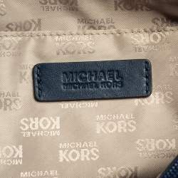 مملوكة مسبقًا Michael Kors Blue Quilted Denim Susannah Tote